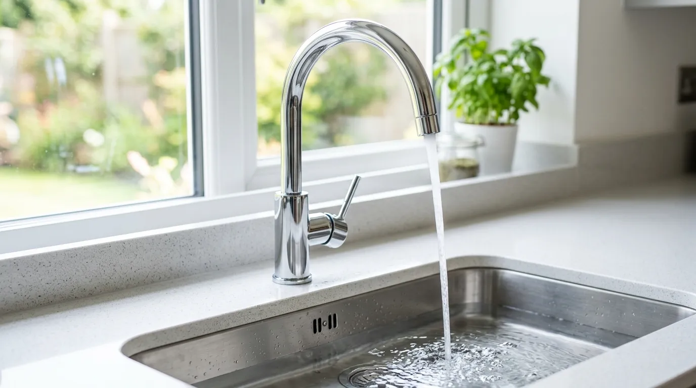 Local Plumbing Master Pros same day plumber fixing a faucet in Dacula, GA